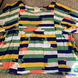 Anthropologie Multicolor Top